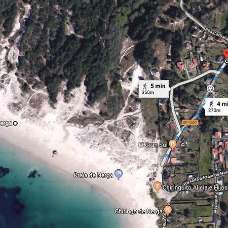 Casa de Rilo ,para 6/8 en la Playa de Nerga Hío Exterior foto
