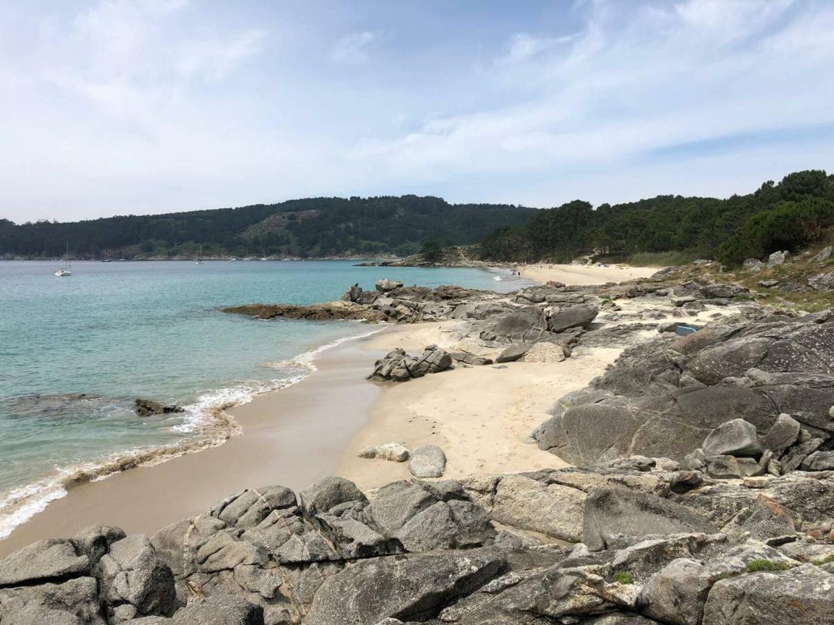 Casa de Rilo ,para 6/8 en la Playa de Nerga Hío Exterior foto
