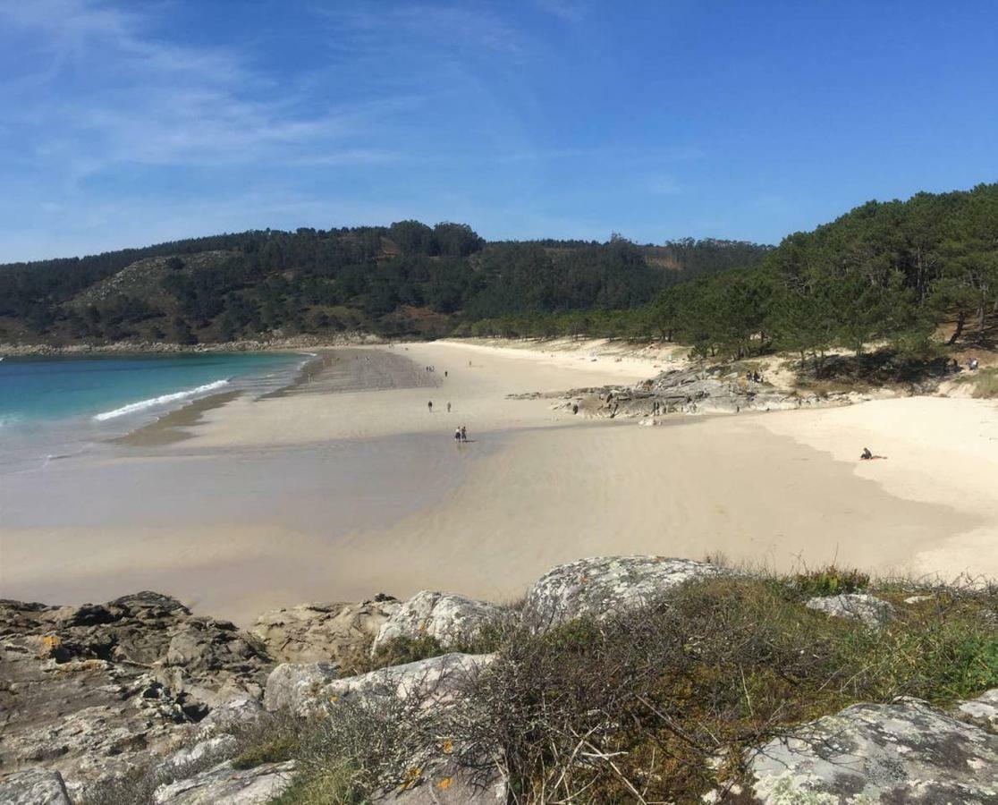 Apartamento Casa de Rilo ,para 6/8 en la Playa de Nerga Hío Exterior foto